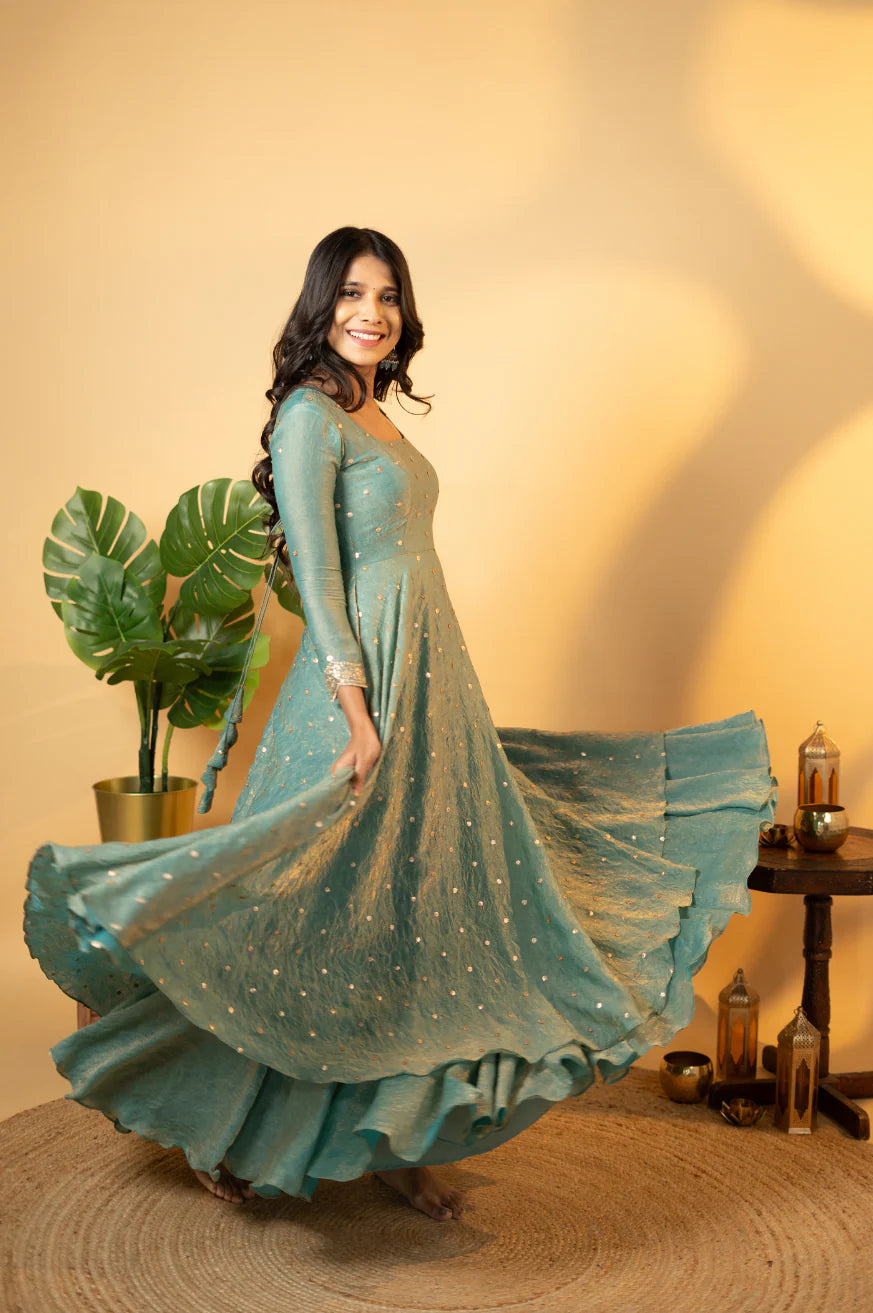 Simran pastel blue