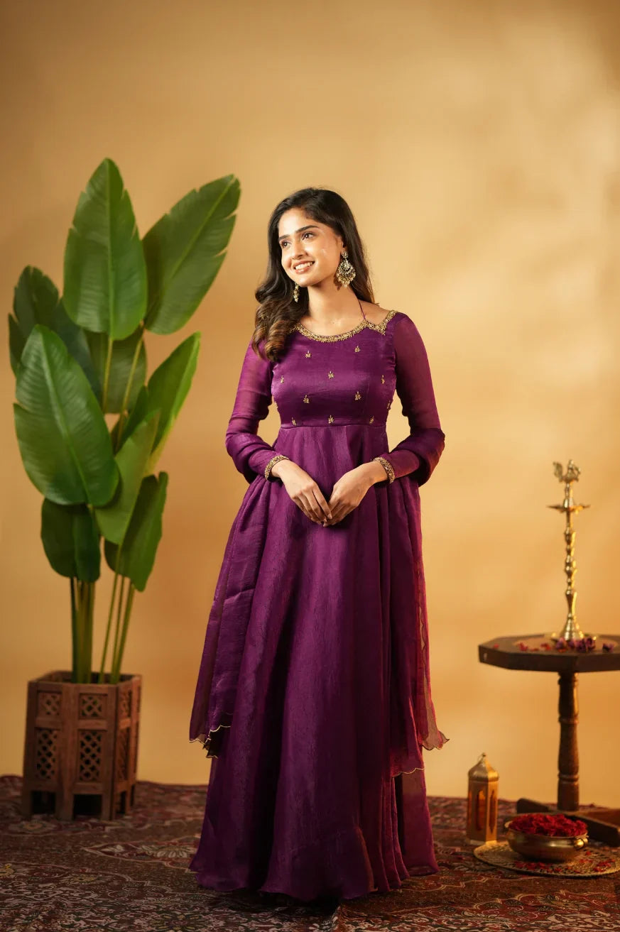 Ashvi Collection Premium Hand-worked Designer Anarkali