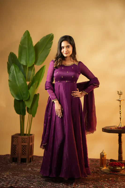 Ashvi Collection Premium Hand-worked Designer Anarkali